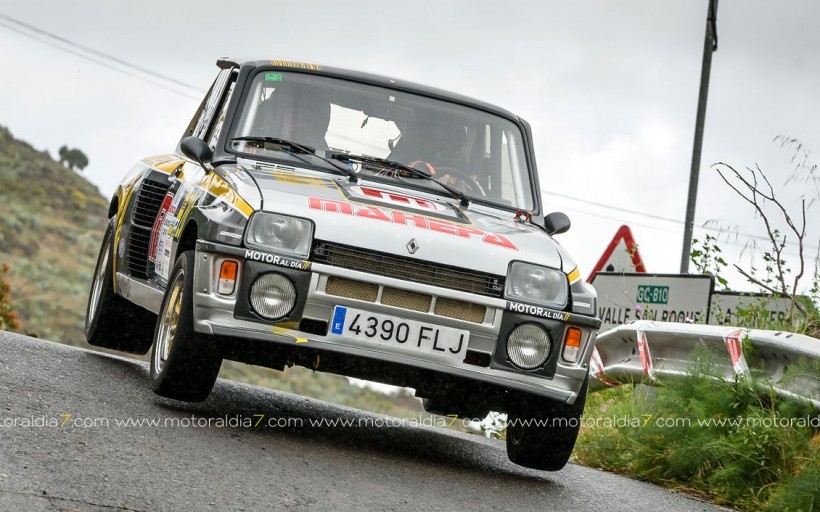 Victoria de Ponce y González, en un rally con final de infarto