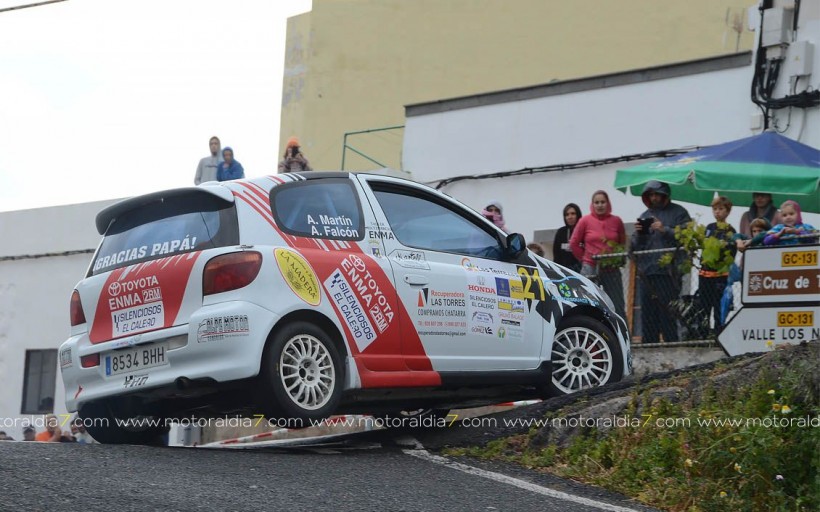 Victoria de Ponce y González, en un rally con final de infarto