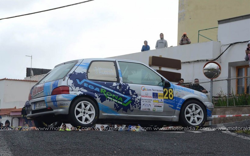 Victoria de Ponce y González, en un rally con final de infarto