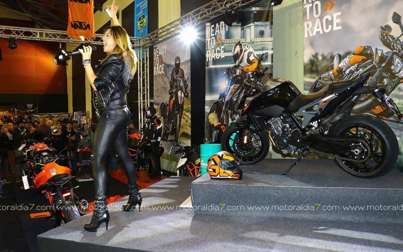 La KTM 790 Duke, una de las protagonistas de LPA Motown
