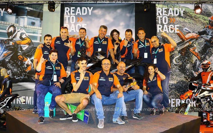 La KTM 790 Duke, una de las protagonistas de LPA Motown