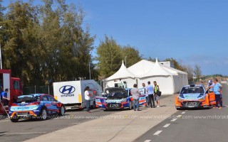 Los Hyundai i20 R5, los primeros en hacer Test 
