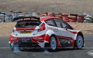 Monzón y Fuster probaron en el Circuito de Maspalomas