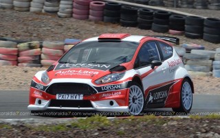 Monzón y Fuster probaron en el Circuito de Maspalomas