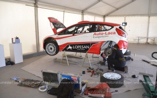 Monzón y Fuster probaron en el Circuito de Maspalomas