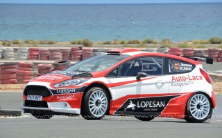 Monzón y Fuster probaron en el Circuito de Maspalomas