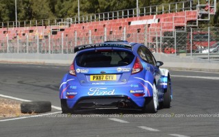 Monzón y Fuster probaron en el Circuito de Maspalomas