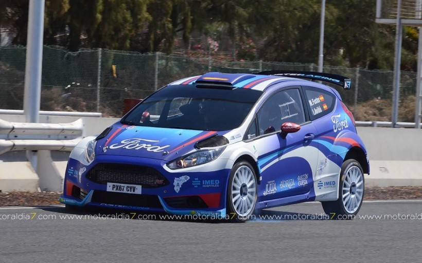 Monzón y Fuster probaron en el Circuito de Maspalomas