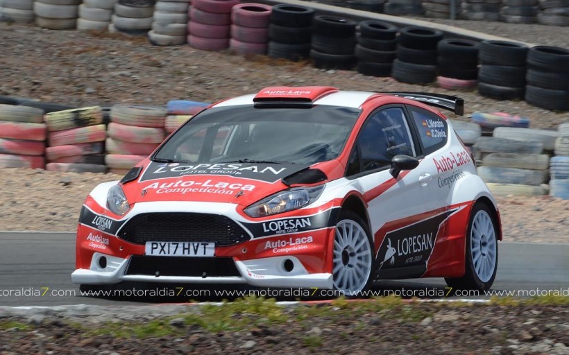 Monzón y Fuster probaron en el Circuito de Maspalomas