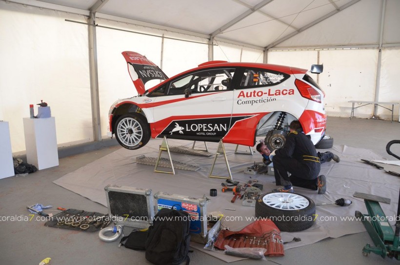 Monzón y Fuster probaron en el Circuito de Maspalomas