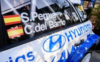 Pernía y del Barrio preparados para el Rally Islas Canarias