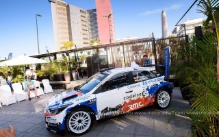 Pernía y del Barrio preparados para el Rally Islas Canarias