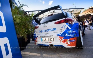 Pernía y del Barrio preparados para el Rally Islas Canarias