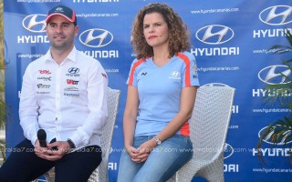 Pernía y del Barrio preparados para el Rally Islas Canarias