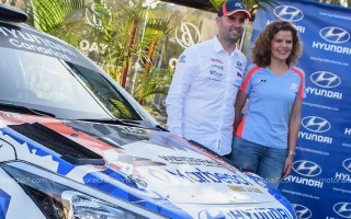 Pernía y del Barrio preparados para el Rally Islas Canarias