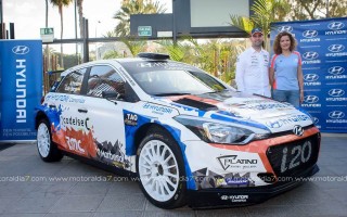 Pernía y del Barrio preparados para el Rally Islas Canarias