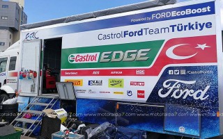 Los equipos se preparan para el día de tests en el Rally Islas Canarias