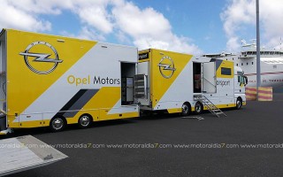 Los equipos se preparan para el día de tests en el Rally Islas Canarias