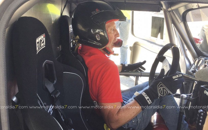 Jose Mari Ponce prueba el SEAT JTR 600