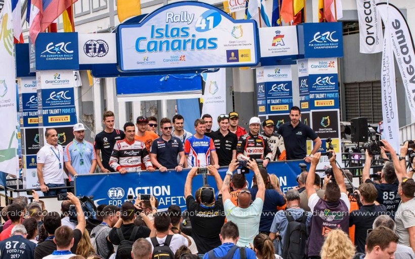 Luis Monzón saldrá primero en el Rally Islas Canarias
