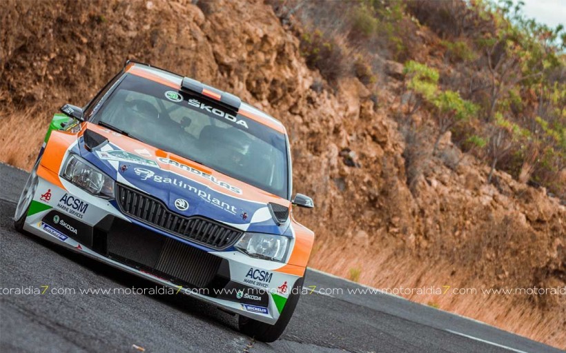 García y González con mano dura en el Rally Villa de Adeje