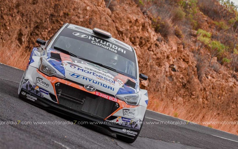 García y González con mano dura en el Rally Villa de Adeje