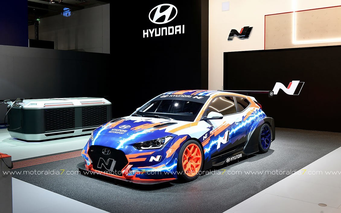 Hyundai también cuenta con un coche eléctrico de carreras