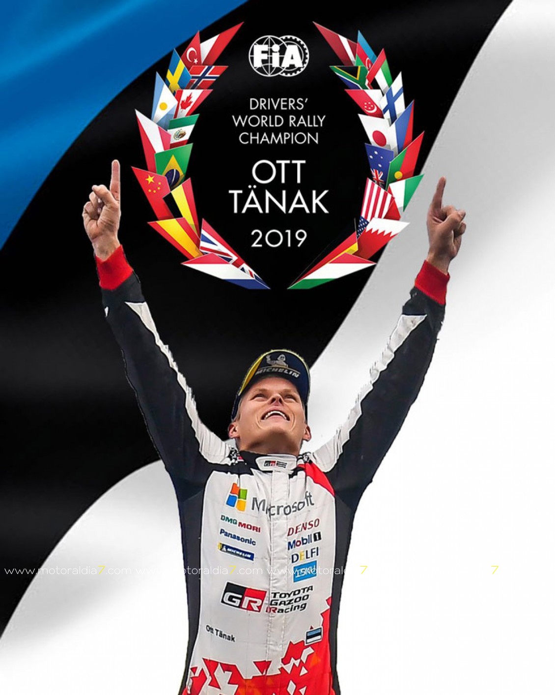 Victoria de Neuville y título para Tänak