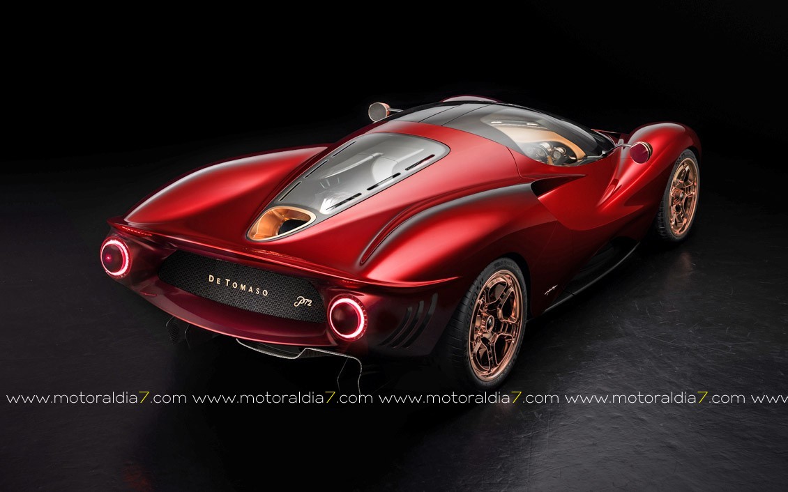 De Tomaso P72, 750 CV por 750.000€ sin impuestos