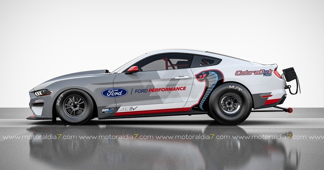 Mustang Cobra, dragster eléctrico