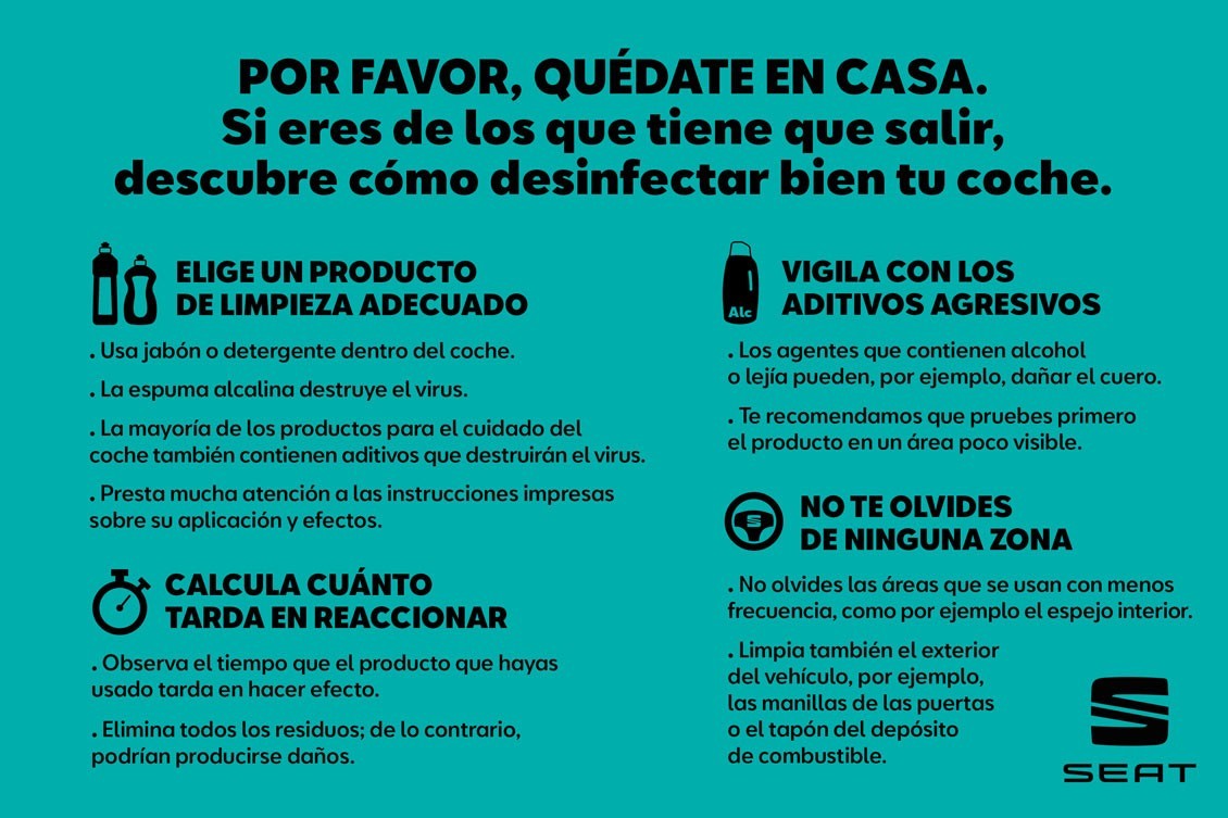 Preparar el coche tras el confinamiento