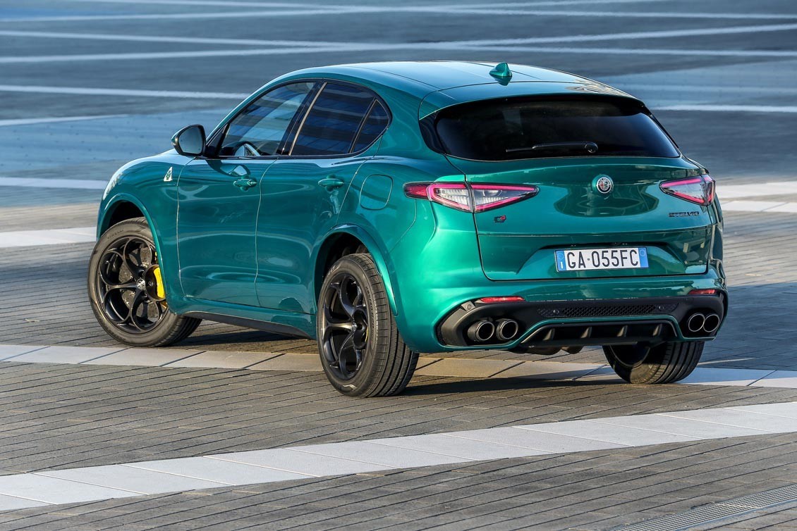 Giulia y Stelvio Quadrifoglio, arte italiano