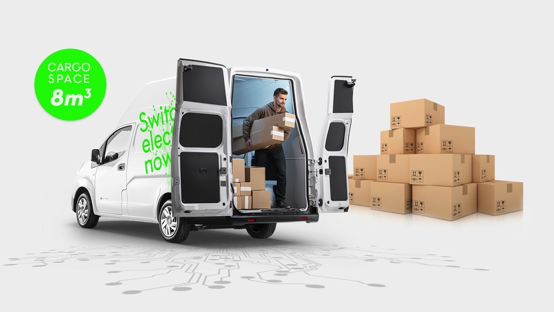 Nissan amplía la gama europea de su e-NV200 eléctrica