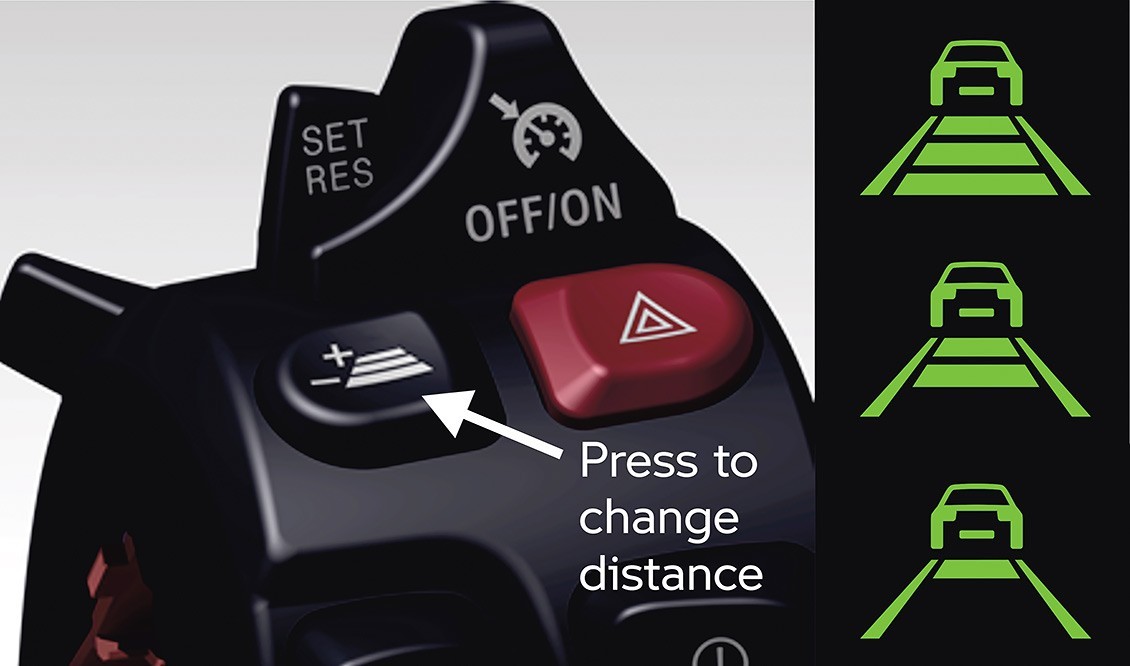 Control de Crucero Activo (ACC) de BMW Motorrad