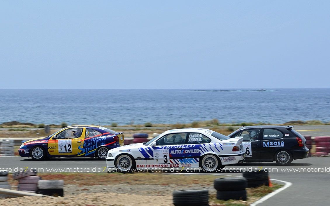Sergio Vega, primer líder del campeonato de circuito