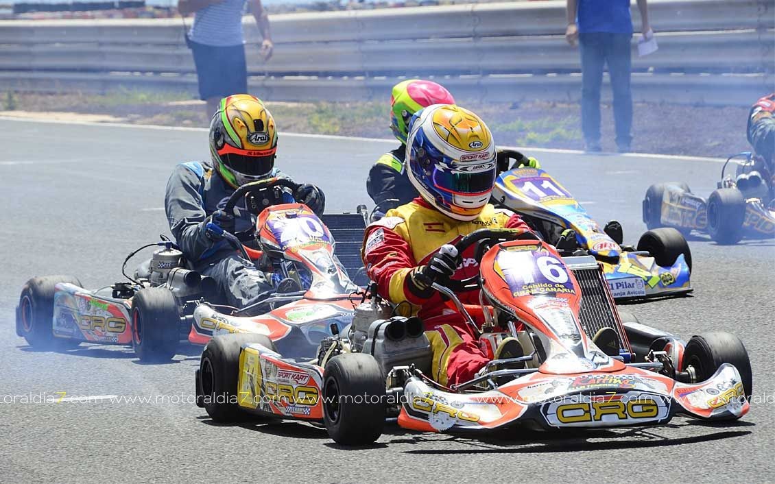 Yeray Rodríguez, Simón Medina y Diego Rodríguez, los primeros ganadores