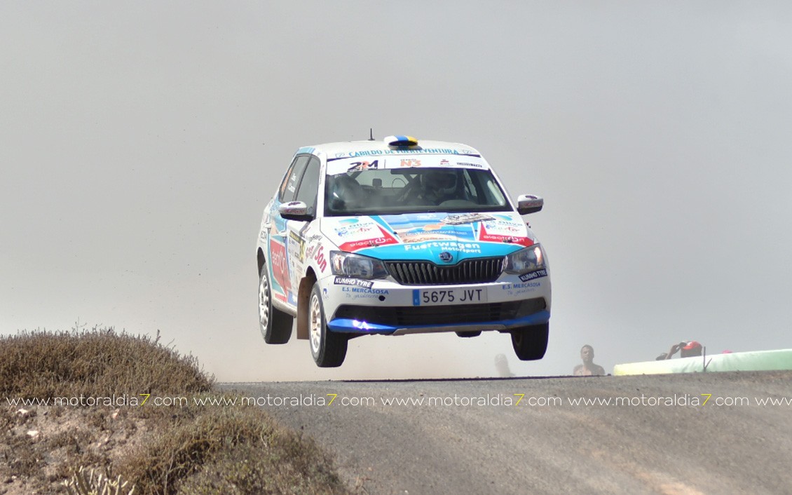 Lemes y Peñate, vencedores en el Rally Isla de Los Volcanes