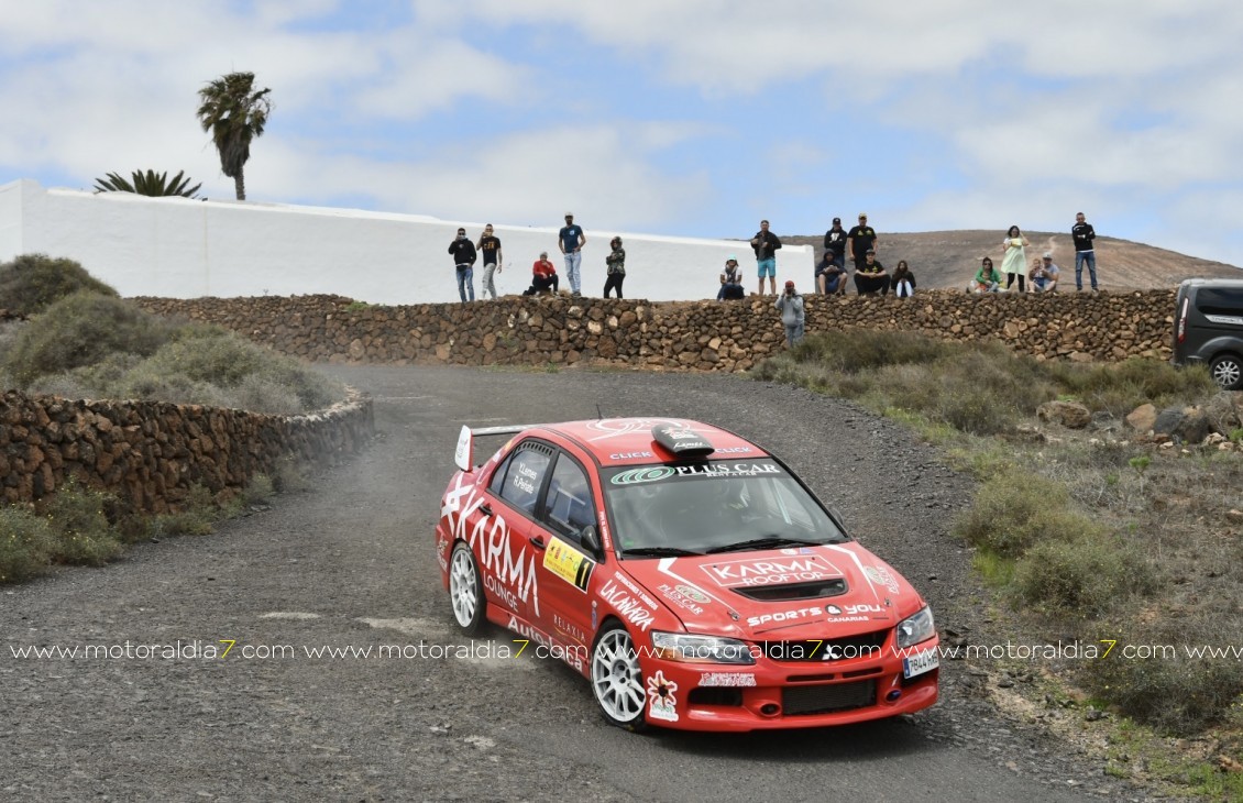 Toñin Suárez y Jorge Cedrés, vencieron en el Rally de Teguise