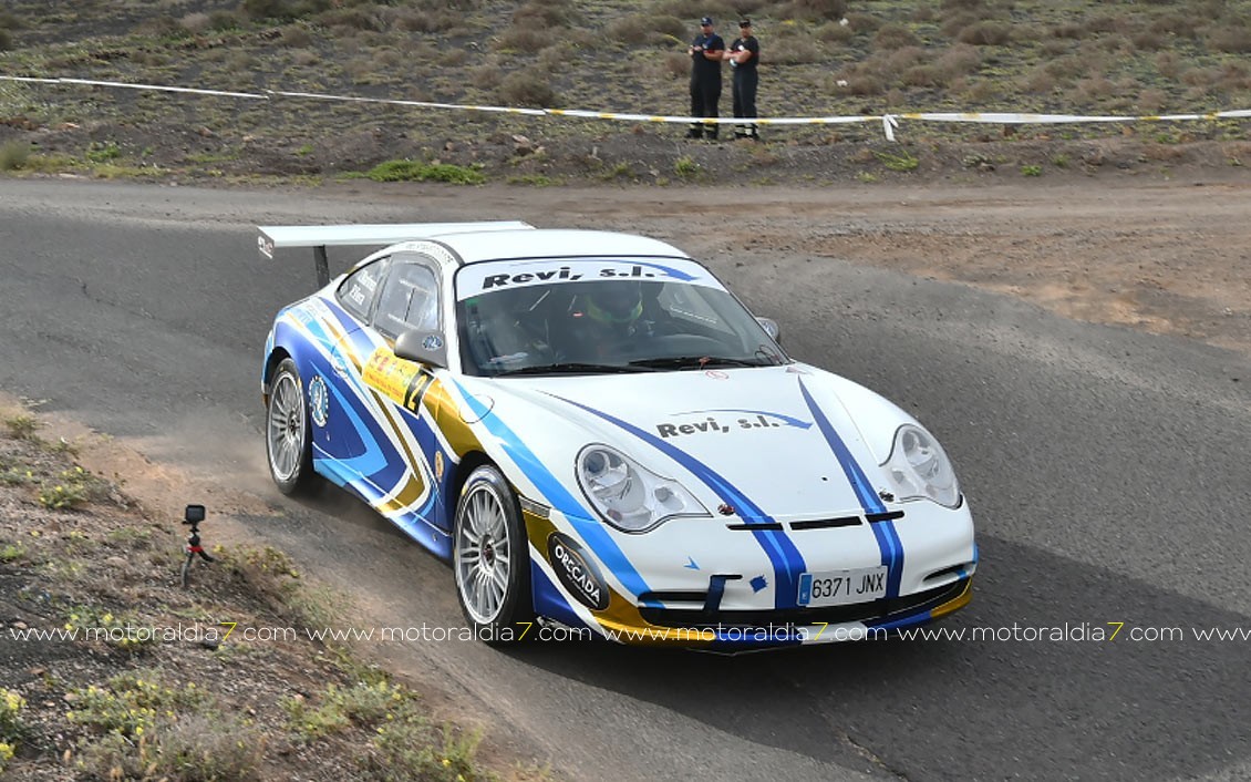 Toñin Suárez y Jorge Cedrés, vencieron en el Rally de Teguise