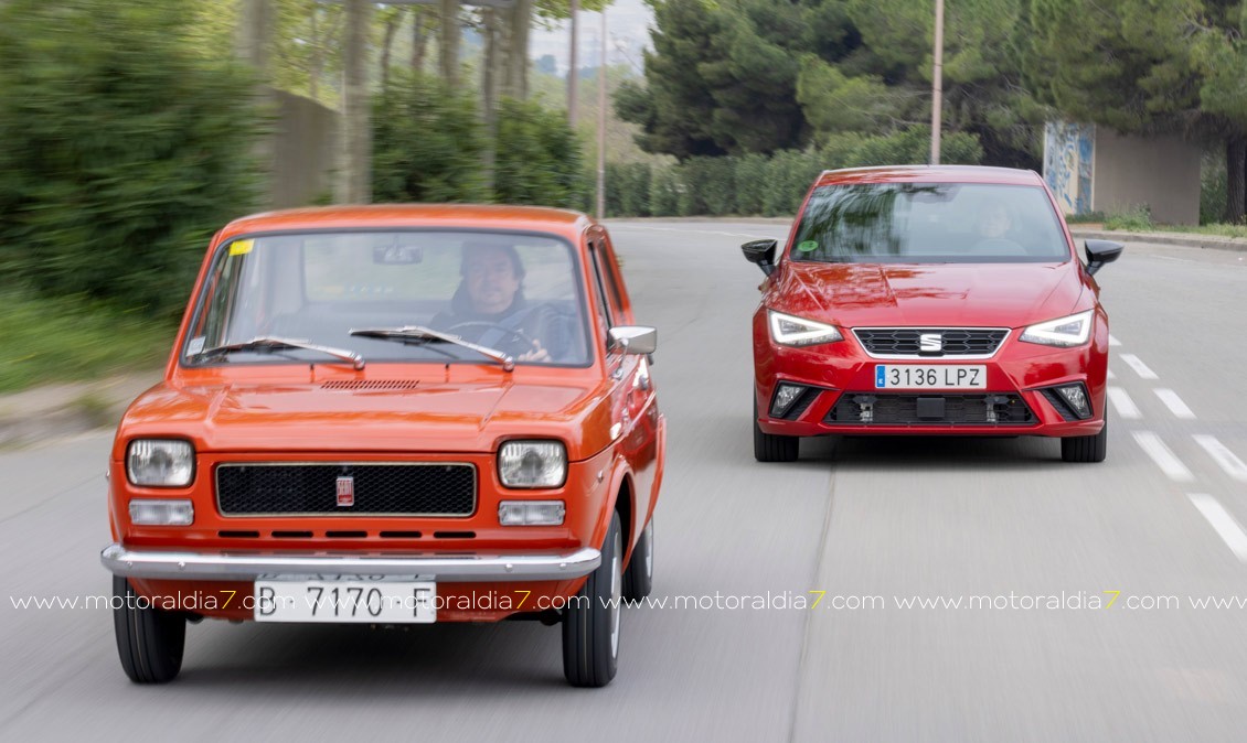 Del SEAT 127 al Ibiza: 50 años de evolución al volante
