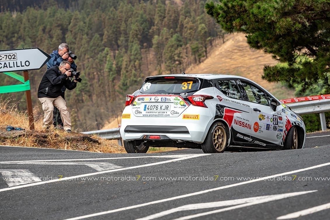Monzón y Déniz imbatibles en el Rally Gran Canaria