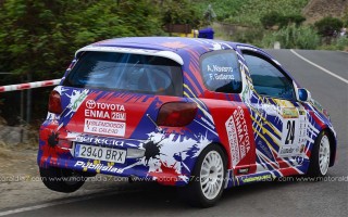Victoria de Domingo Ramos y Marcos Guerra en un rally duro