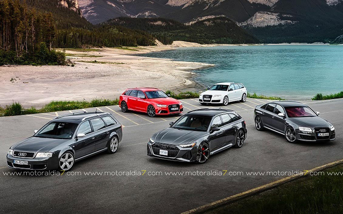 Audi RS6, cuatro generaciones de altas prestaciones