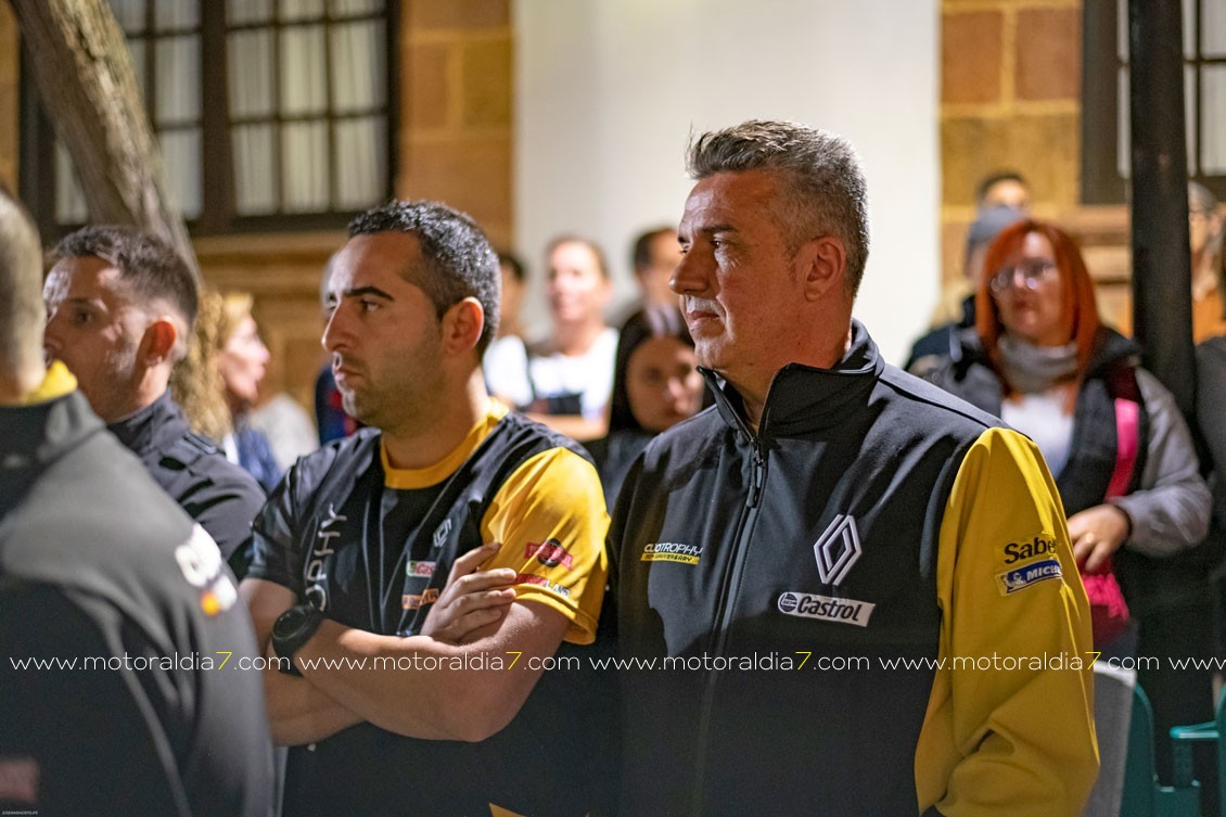 Manuel Hernández y David Bethencourt,  terceros en Teror y terceros en la Clio Trophy Canarias