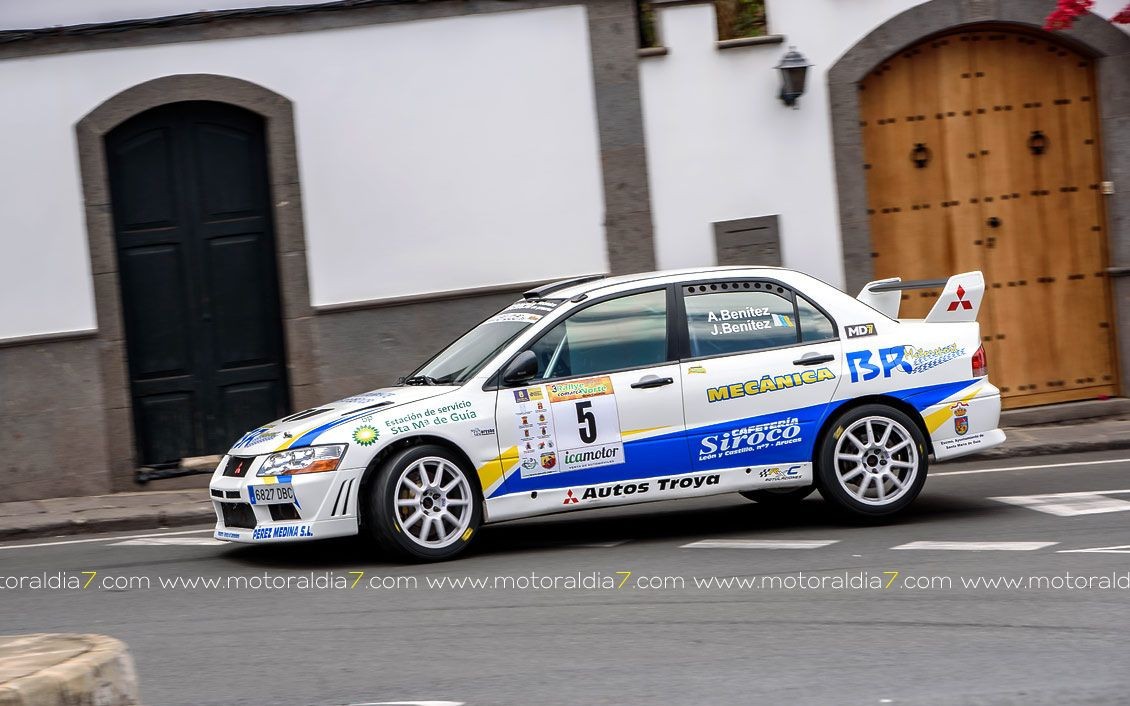 Victoria de Domingo Ramos y Marcos Guerra en un rally duro