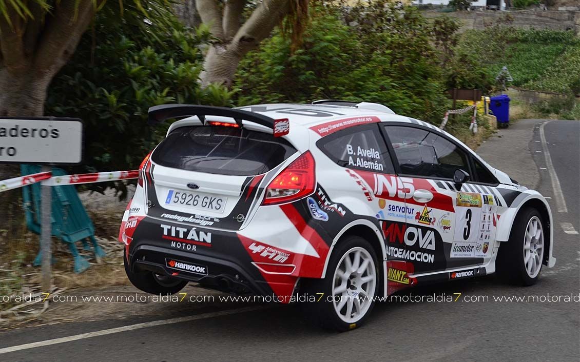 Victoria de Domingo Ramos y Marcos Guerra en un rally duro