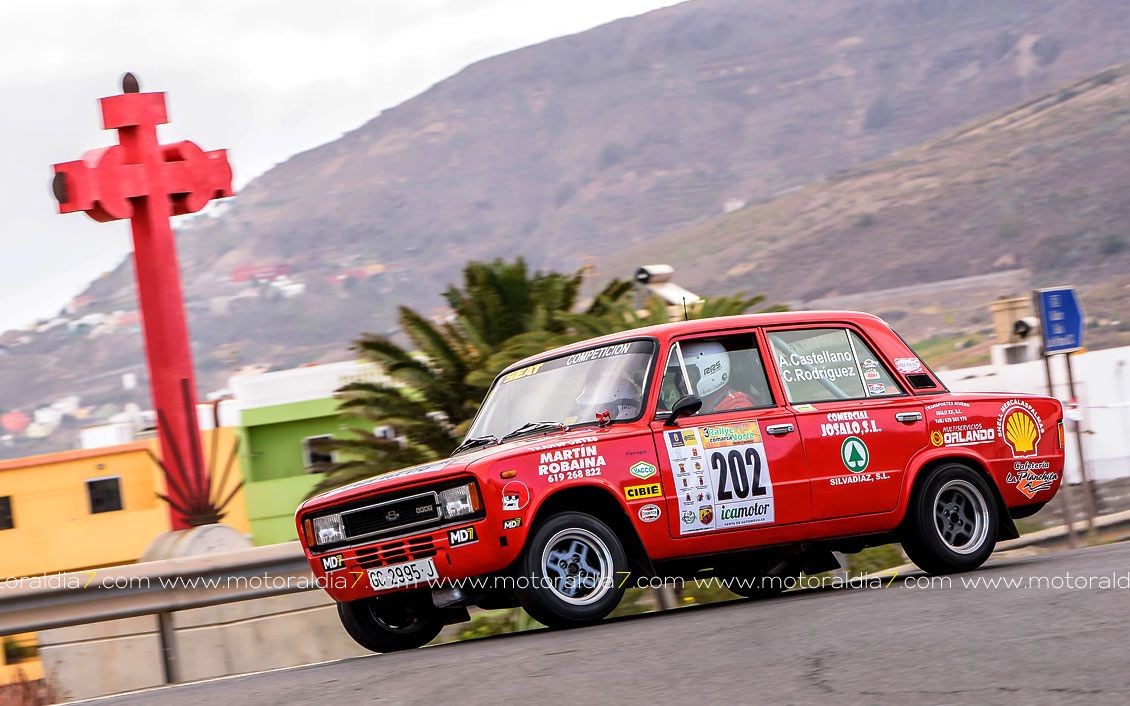 Victoria de Domingo Ramos y Marcos Guerra en un rally duro