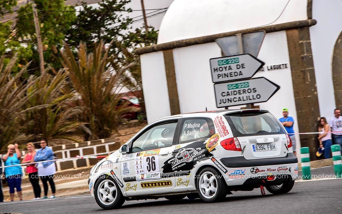 Victoria de Domingo Ramos y Marcos Guerra en un rally duro