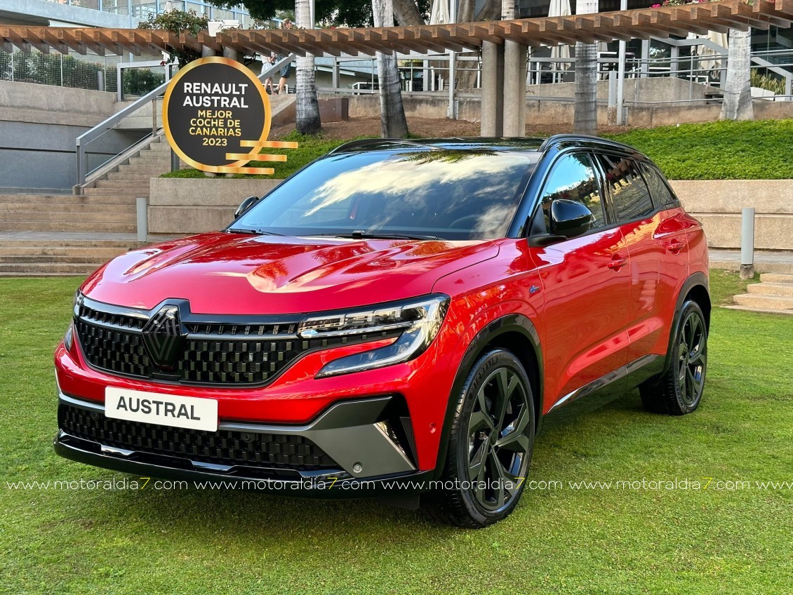 “Mejor coche de Canarias 2023” el Renault Austral ya tiene su galardón