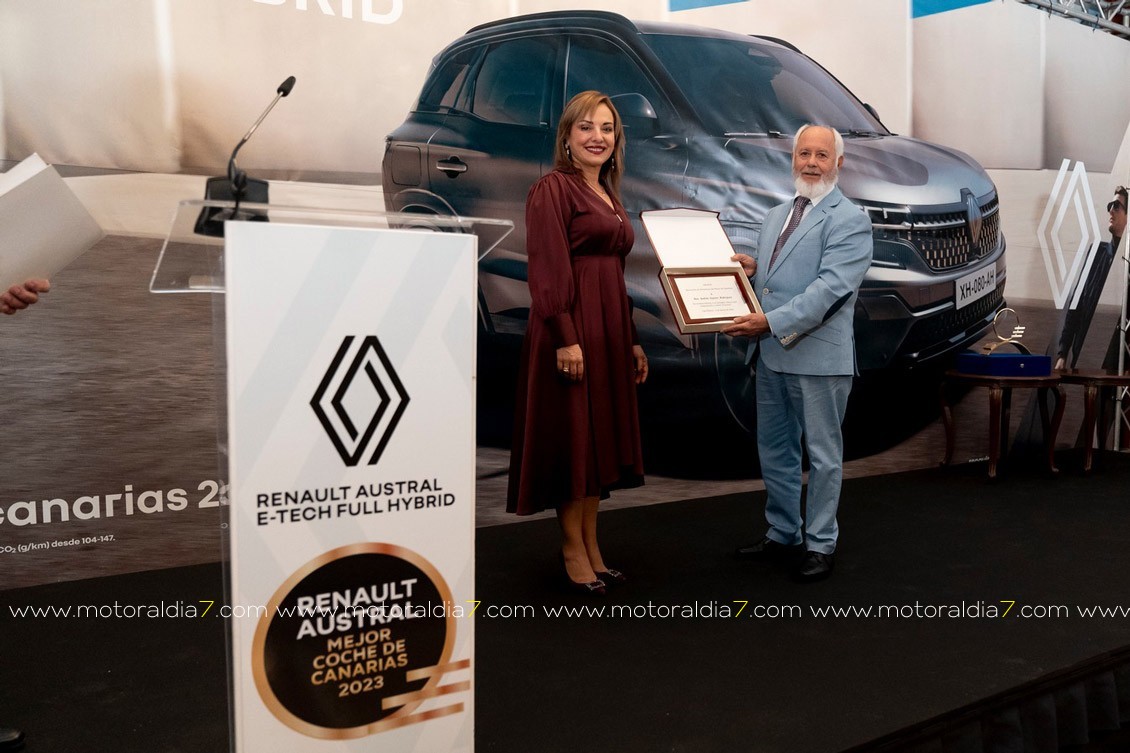 “Mejor coche de Canarias 2023” el Renault Austral ya tiene su galardón